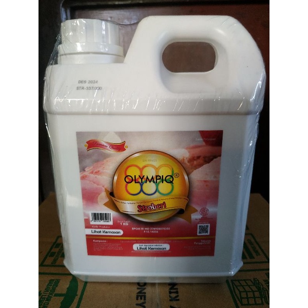 

Perisa Pasta Strawberry 1 Kg Olympiq Premium