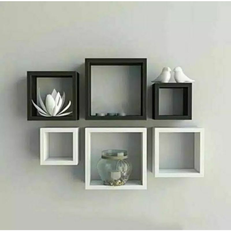 Rak Bumbu Buku Foto Pigora Vas Bunga Dapur Minimalis Hiasan Vintage Tempel Dinding Tembok Gantung Ra