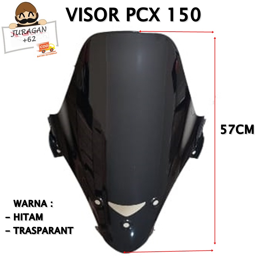 VISOR WINSHIELD WIN SHIELD HONDA PCX