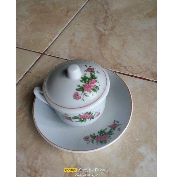 {E-UJU} {☀} cangkir kopi/cangkir jadul/cangkir kopi jadul/cangkir kembang/cangkir antik/cangkir clas