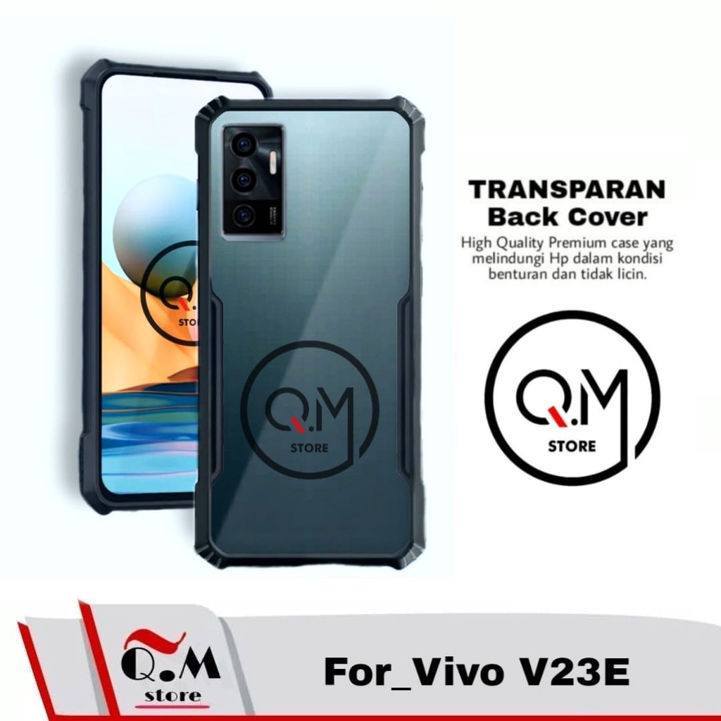 PROMO Case Vivo V23E Softcase Transparan Clear Armor Pelindung Back Cover Shockproof VIVO V23E