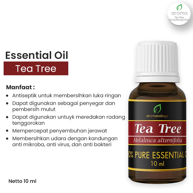 Essential Oil Aromatherapy Aromacology - Tea Tree 10ml