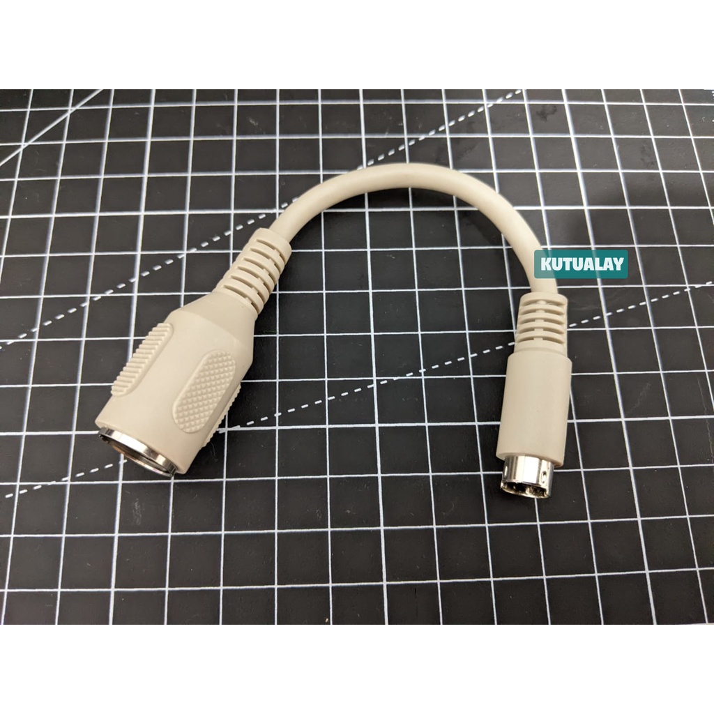 Kabel Konverter PS2 to AT 5 Pin DIN Adapter PS/2 to 5Pin DIN Keyboard