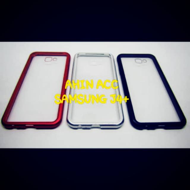 CASE MAGNETIC PREMIUM 2 IN 1 FOR SAMSUNG J4 PLUS