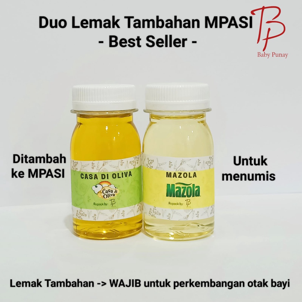 EVOO CASA DI OLIVA  |  MAZOLA CANOLA OIL  |  EVOO MPASI BAYI  |  LEMAK TAMBAHAN MPASI BAYI  | MINYAK MPASI  | MPASI BAYI  |  MAKANAN MPASI BAYI  | MAKANAN BAYI