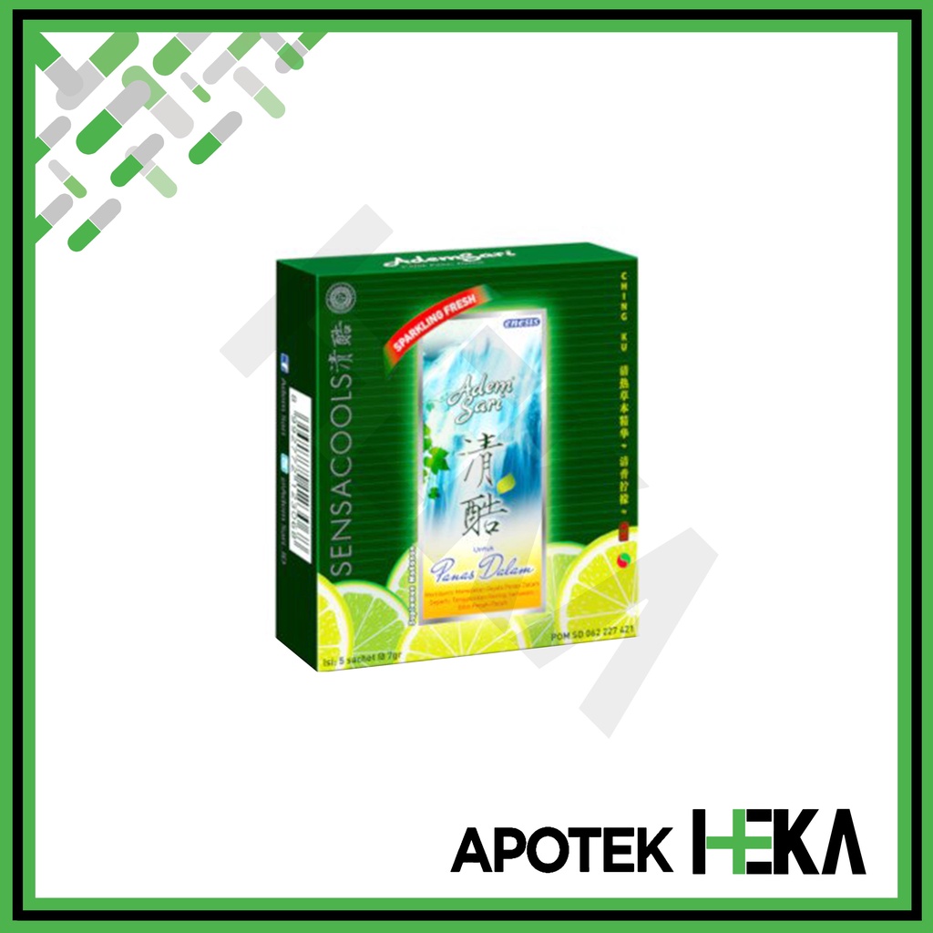 Adem Sari Vitamin C isi 5 Sachet - Untuk Meredakan Panas Dalam (SEMARANG)