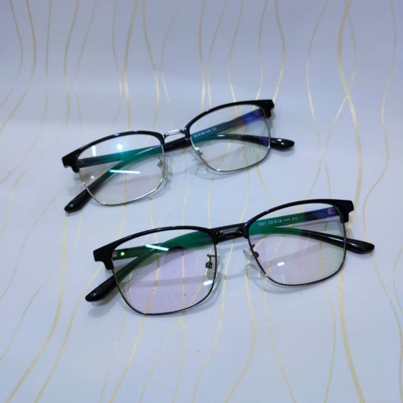 Freme kacamata minus antiradiasi normal pria wanita