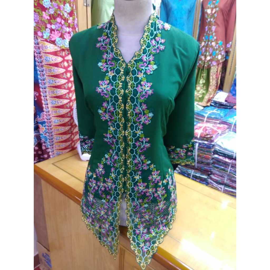 KEBAYA ENCIM HIJAU PREMIUM