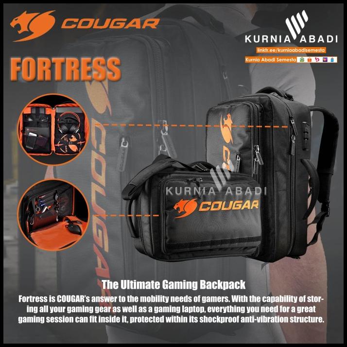 Cougar Gaming Backpack Fortress The Ultimate Gaming Backpack