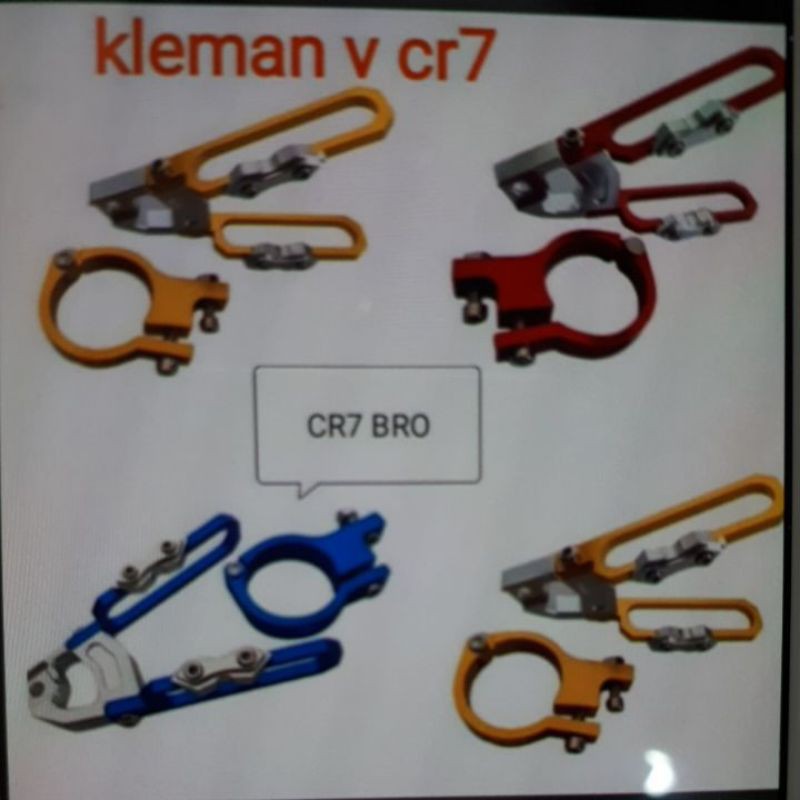 Kleman Selang Rem Depan Model V / Jepitan Selang Rem V Import
