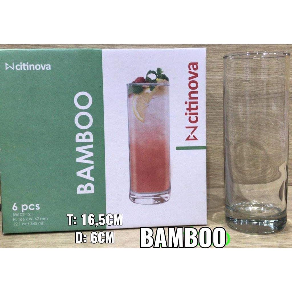 GELAS BAMBU / GELAS H12 TINGGI / SOUVENIR GELAS BAMBOO / SOUVENIR GELAS JUS / SOUVENIR GELAS CETAK C