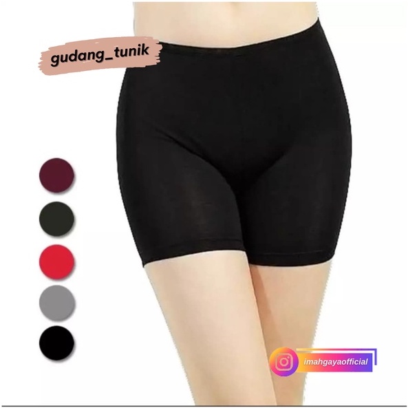 Celana Short Pants Setrit Spandek Jersey Premium Ukuran STD BB 40-60 KG