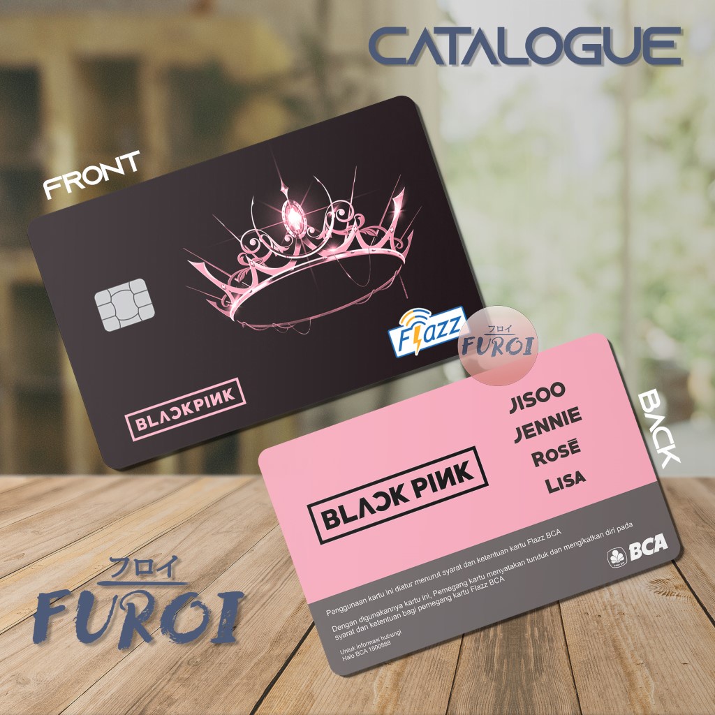 Custom Flazz BCA | Custom Emoney Mandiri | Blackpink The Album