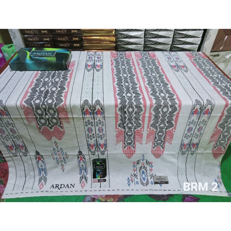 Ardan family terbaru motif BROMO & SEMERU  bisa seragaman-BRM putih