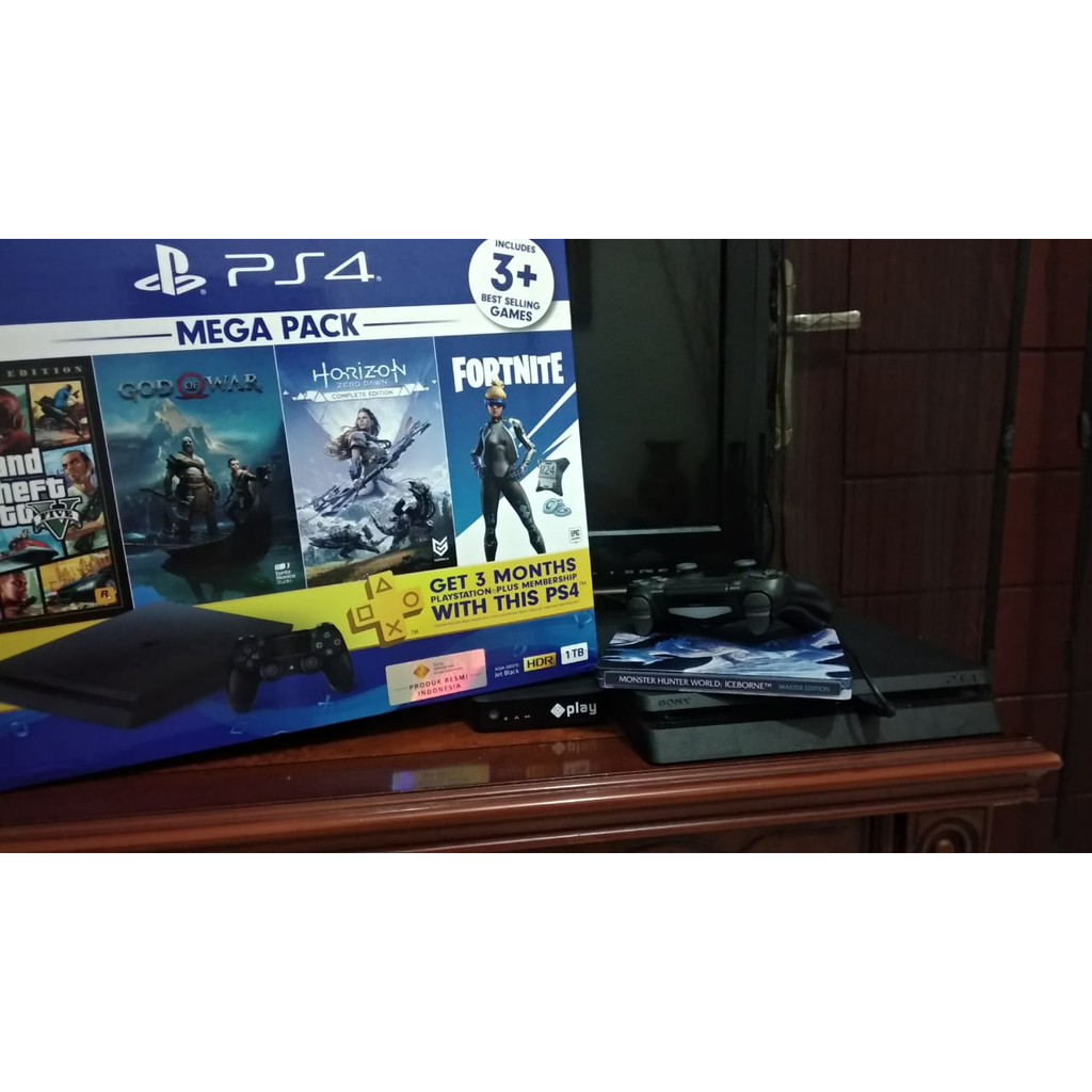 Jual Jual SONY Playstation 4 Slim 1TB CUH-2218B Indonesia|Shopee Indonesia