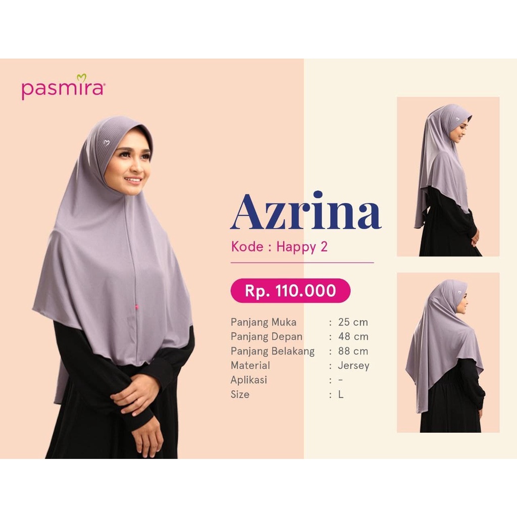 [READY] PASMIRA Jilbab Instan HAPPY 2 EXC L