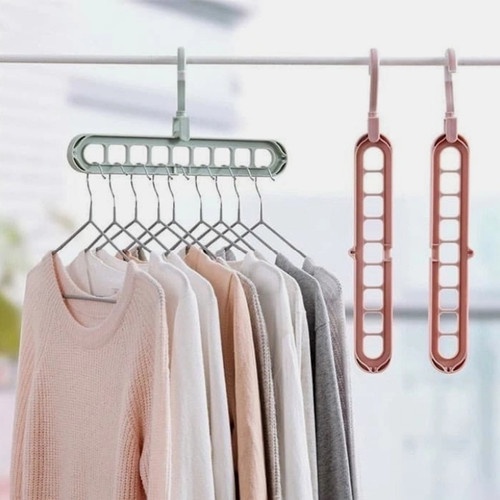 Magic Hanger 9 in 1 - Gantungan Baju Ajaib 9 Slot