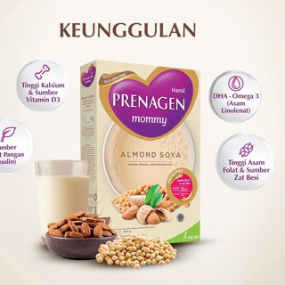 PRENAGEN MOMMY ALMOND SOYA 200GR - SUSU IBU HAMIL