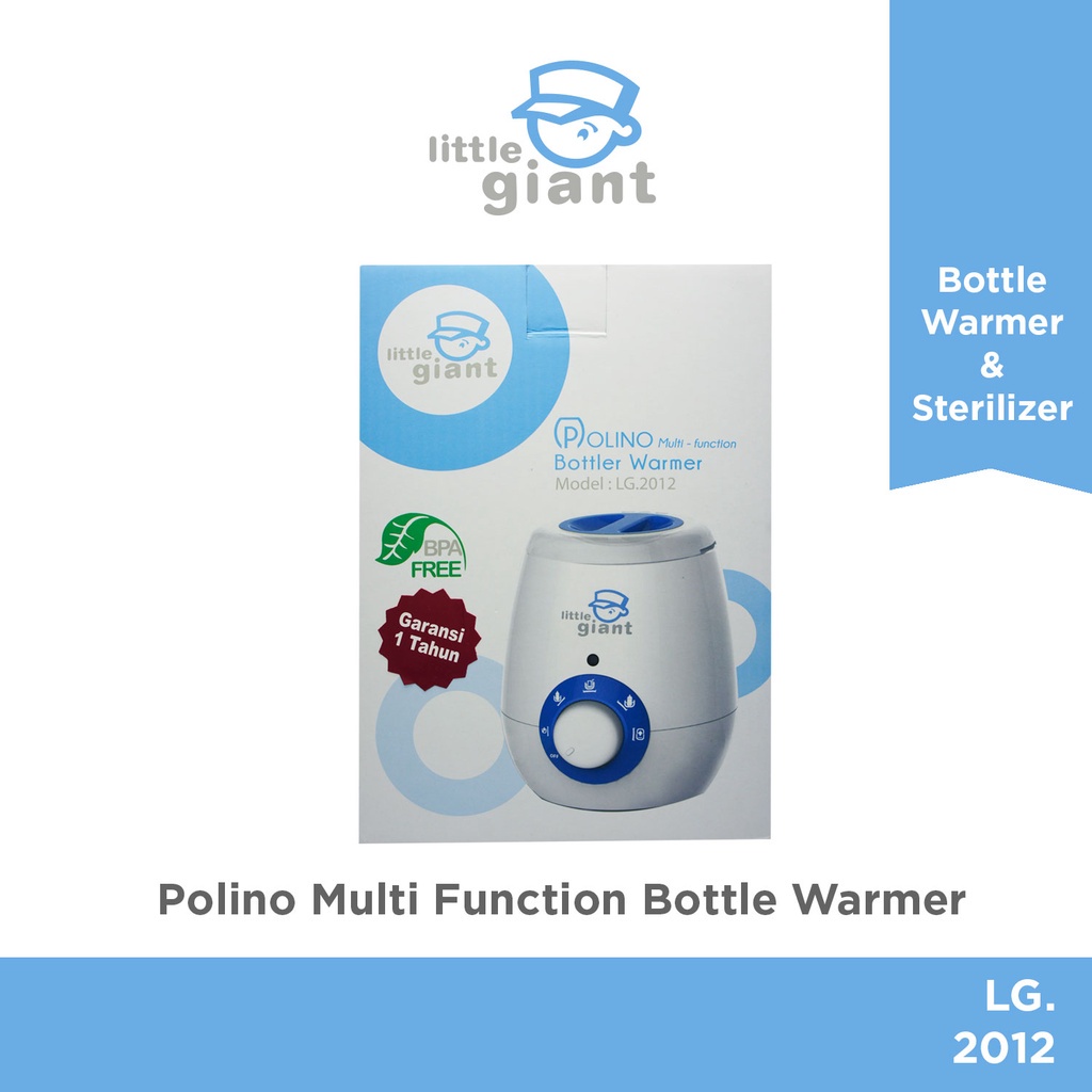 Little Giant - LG. 2012 Polino Multi Function Bottle Warmer - Penghangat Botol Susu Bayi - Penghangat Makanan - Warmer