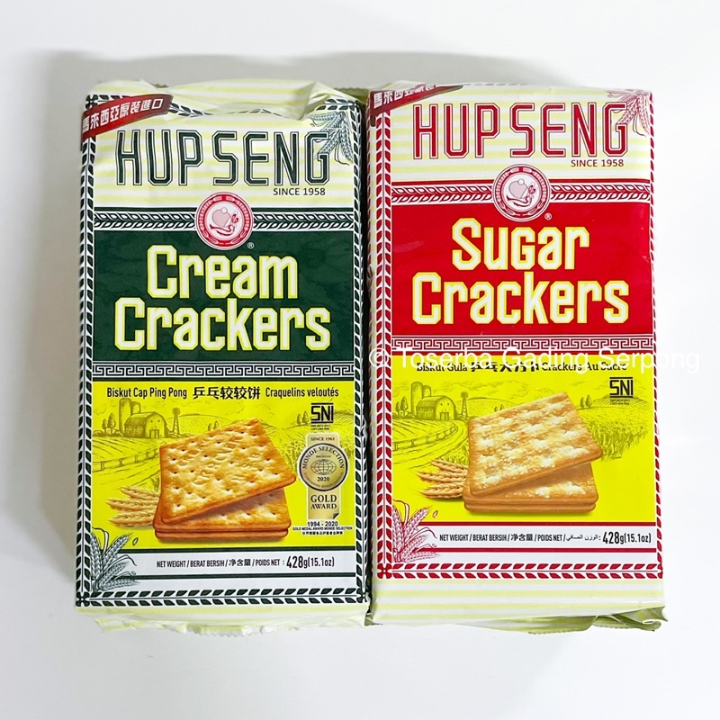 Hup seng Crackers 428gr