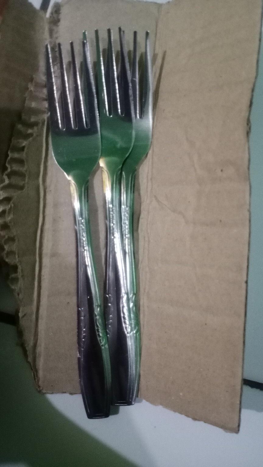Garpu Makan Simple Mudah Dibersihkan 3pcs