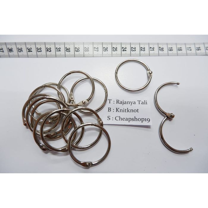 

Ring Binder 3cm Bulat Buka tutup Scrap book 30mm RJT