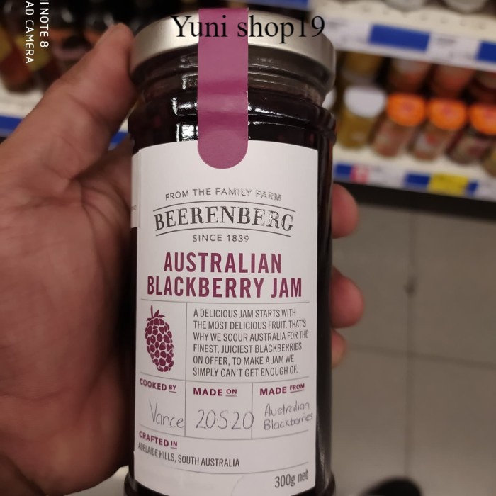 

selai berengberg australian blackberry jam 300gr
