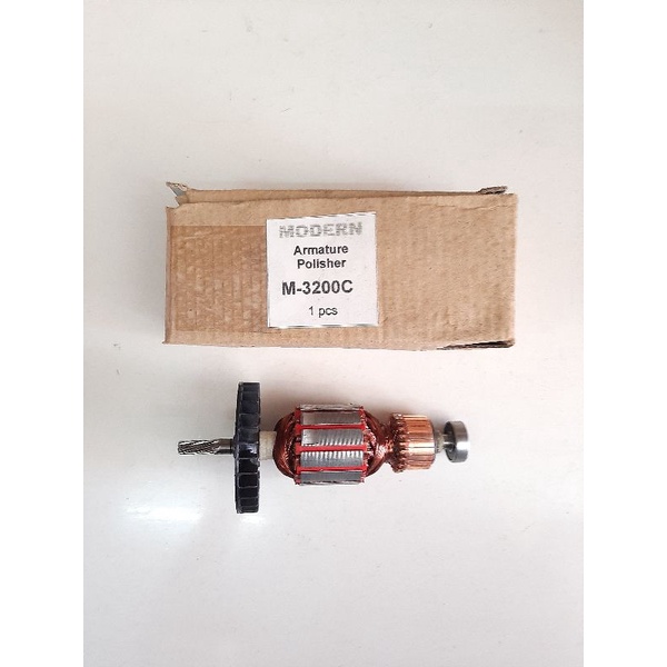 Armature polisher modern M-3200C angker mesin poles