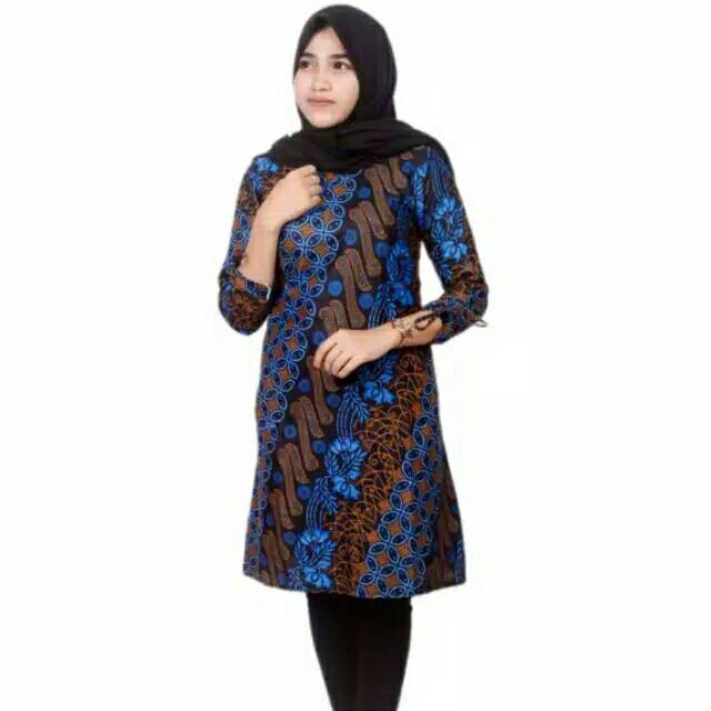 Maura Couple - Sania Ruffle Batik Couple ori Ndoro jowi DNT Garansi Termurah Shopee