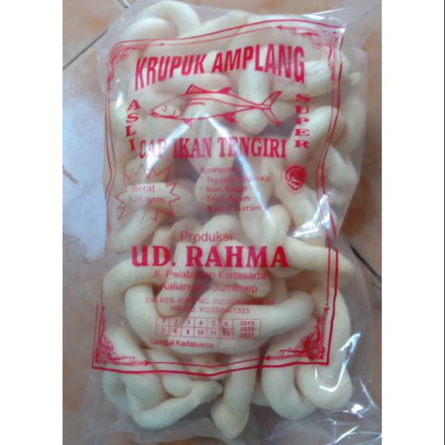 

Krupuk Amplang Ikan Tengiri UD RAHMA