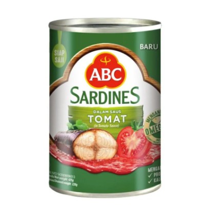 

Abc Sardines Saus Tomat 425g