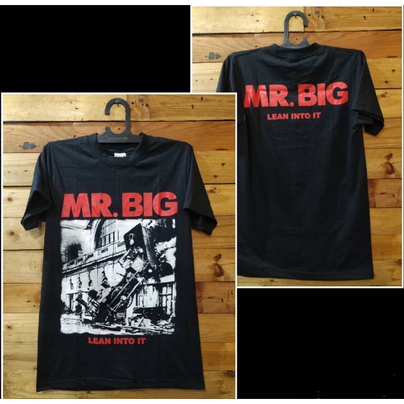 Kaos Musik Mr. Big Original Prapatan Rebel