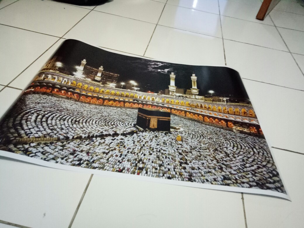 Poster Medium Kaabah #fjp285 - Ukuran 47 X 65 Cm