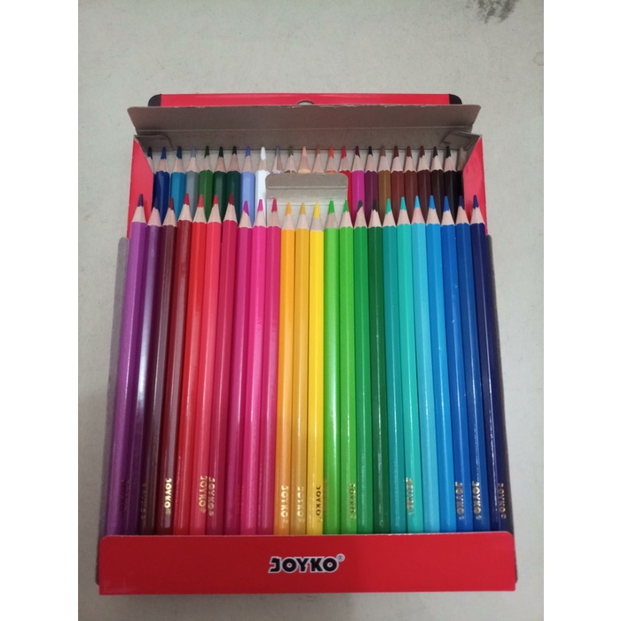 

WARNAPENSIL- PENSIL WARNA JOYKO 48 WARNA -PENSIL WARNA