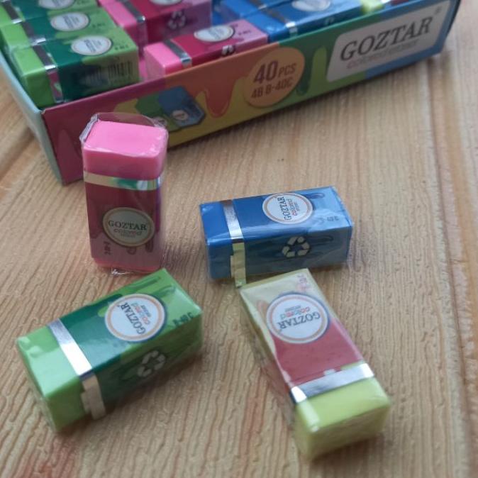 

⚡uper Kejutan PENGHAPUS WARNA 24pcs/40pcs/steap pensil/setip/ERASER harga bersaing