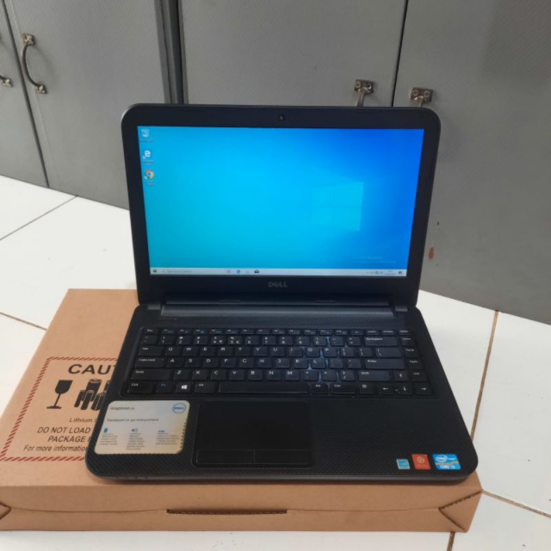 Laptop Dell Inspiron 3421 Core i3 Ram 4GB / HDD 320GB Layar 14 inch Full Aplikasi Siap pakai