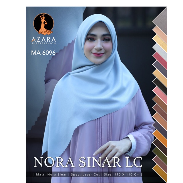  SEGI EMPAT AZARA  NORA SINAR LC Shopee Indonesia