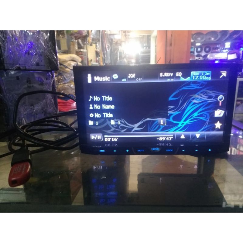 Hedunit doubledin pioneer AVH-P3450DVD audio mobil