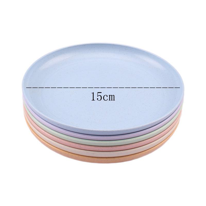Piring Snack / Makan Anak Wheat Straw Dinner Plate