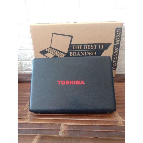 laptop core i3 Toshiba satelit C640 ram 4GB second SSD 128 GB +  HDD 320 GB garansi