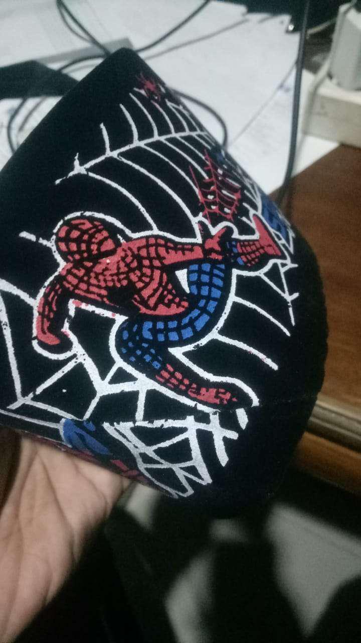 Songkok Anak Laki Laki Kolosebo - Peci Hitam Karakter Kopiah Motif Kartun Sablon Batik Bkn Bordir Nu