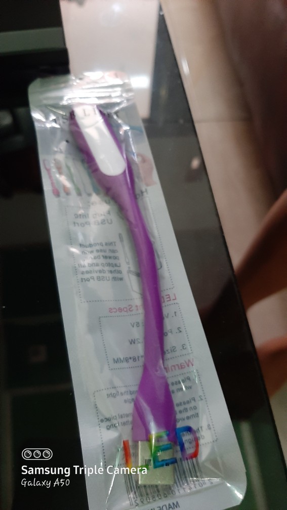 Led Bentuk Sikat // L.e.d Light Usb