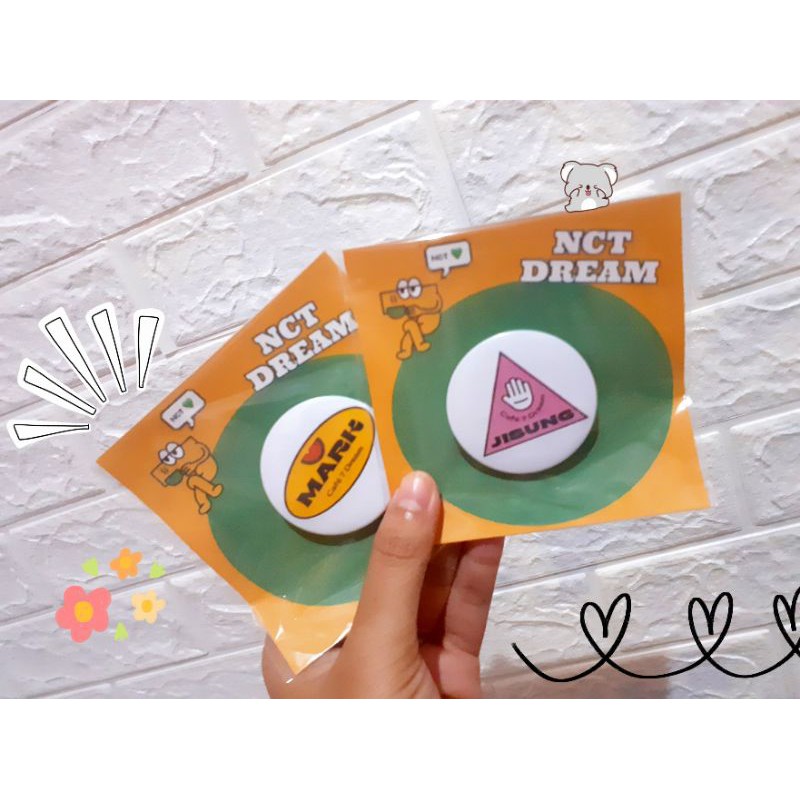NCT DREAM Cafe 7 dream pin bros kpop stuff fankit