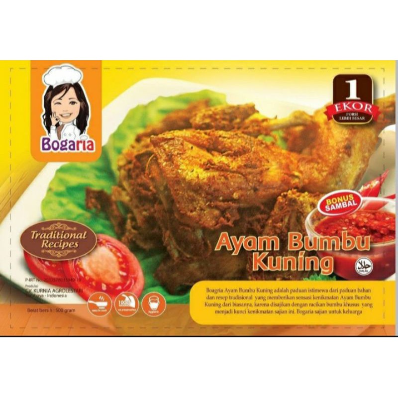 

Ayam bumbu kuning "Bogaria