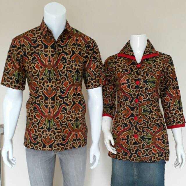 Batik couple celia  /batik sarimbit /modis