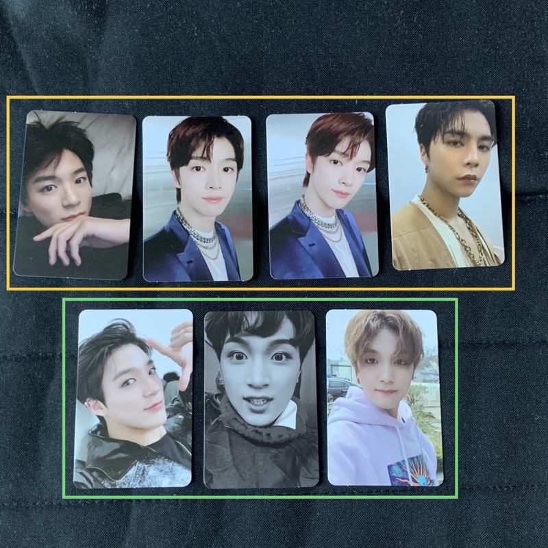 pc nct jeno empathy reality dream ver sungchan johnny future past mfal boboan rollin reload photocar