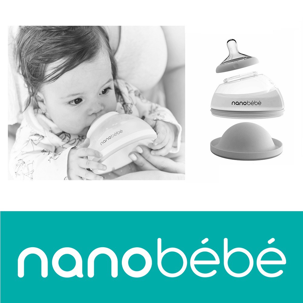 NanoBebe Triple 150ml Breastmilk Bottle Botol Susu ASI Cepat Hangat