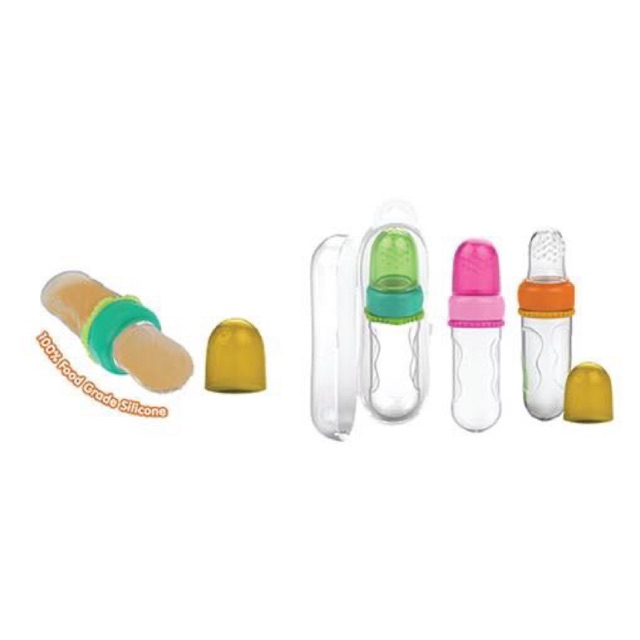 Baby safe food feeder lil squeeze - empeng buah | peralatan mpasi