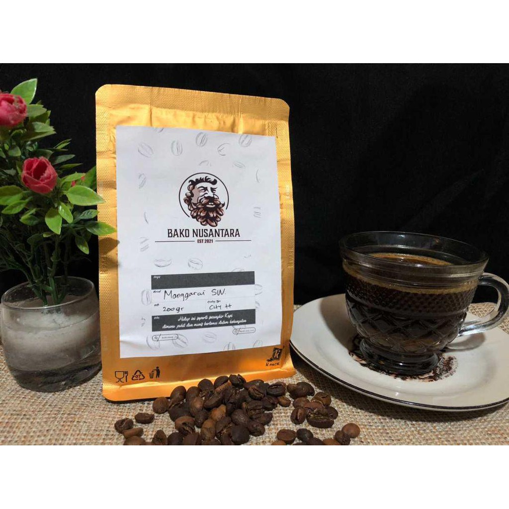 

Kopi Manggarai SW (Biji / Bubuk) 200 gr