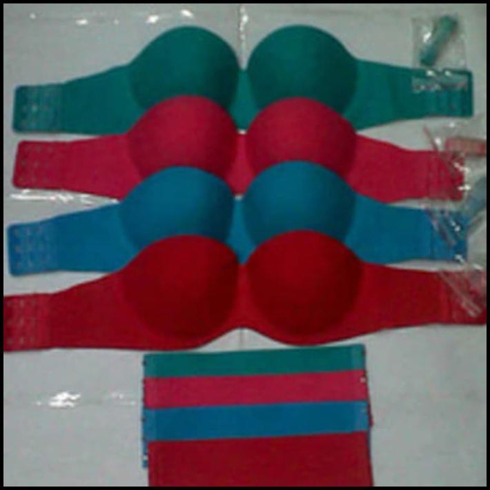 SUPER PREMIUM SEAMLESS INVISIBLE BRA / STRAPLESS BRA / BRA KAWAT TALI TRANSPARAN OK